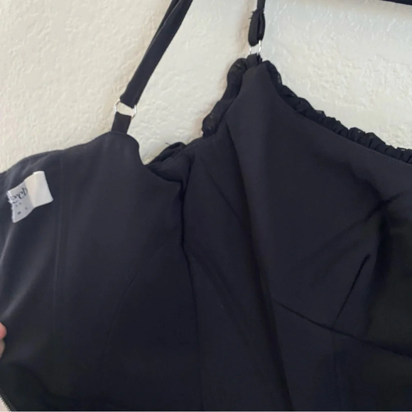 House of CB Freyja black gathered‎ corset dress size XS - Picture 10 of 15